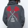 A Lost Cause : Burning Rose Hoodie