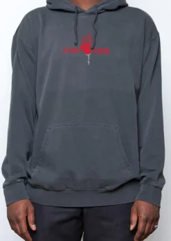 A Lost Cause : Burning Rose Hoodie