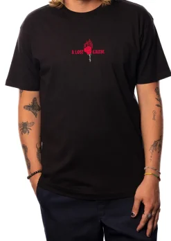 A Lost Cause : Burning Rose Tee