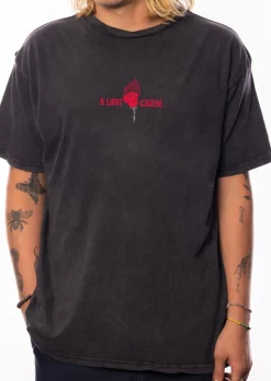 A Lost Cause : Burning Rose Tee