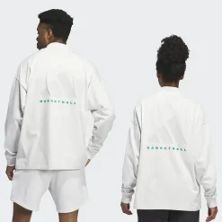 Adidas : Oversize L/S Basketball Tee