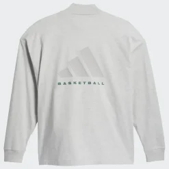 Adidas : Oversize L/S Basketball Tee