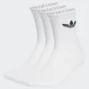 Adidas : Trefoil Cushion Crew Socks - 3 Packs
