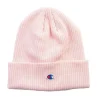 Champion : Ribbed Knit Beanie Pink O/S