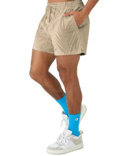 Champion : Washed Woven All Over Palm Print Shorts