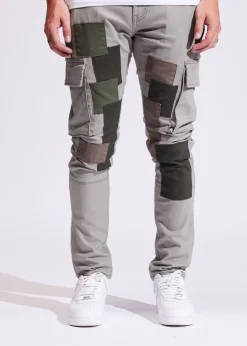 Crysp : Thena Patchwork Cargo pants