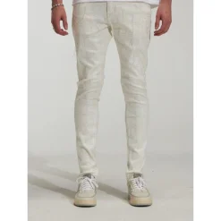 Embellish : Bonham All Over Print Denim