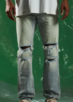 Embellish : Delta Skinny Distressed Denim