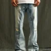 Embellish : Kaulitz 2 Tone Flare Denim