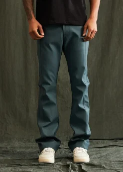 Embellish : Mont Coated Flare Pants