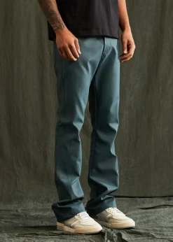 Embellish : Mont Coated Flare Pants