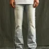 Embellish : Ross Side Stripes Details Flare Denim