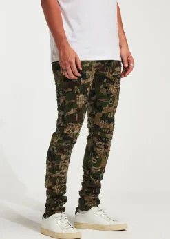 Embellish : Ryan Camo Destroy Denim