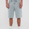 Guess : Herringbone Loose Denim Short