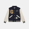 Guess : Ivan Wool Blend Letterman Jacket