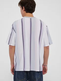 Guess : Vertical Stripe Tee
