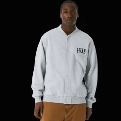 Huf : Athletic Full Snap Cardigan