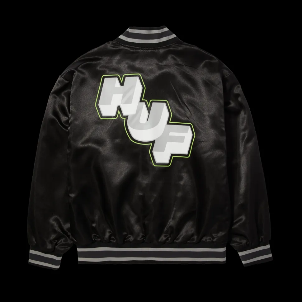 Huf : Galactic Stack Baseball Jacket