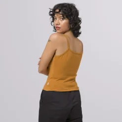 HUF : Shroom Knit Tank Top - Burnt Orange