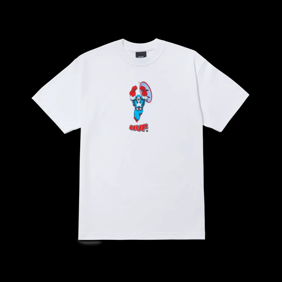 Huf X Avengers : Cap No Cap S/S Tee
