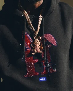 Huf X Freddie Gibbs : Iced Out P/O Hoodie