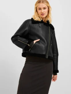 JJXX : Aviator Shearling Jacket