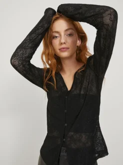 JJXX : Longsleeve Lace Top Set