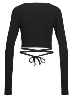 JJXX : Longsleeve Wrap Rip Top
