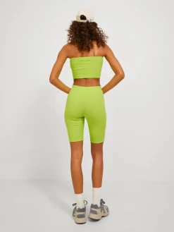 JJXX : Rib Tube Top - Lime