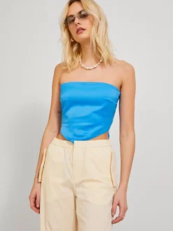 JJXX : Satin Scarf Top