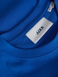 JJXX : Slim Sleeveless Crop Tee - Blue
