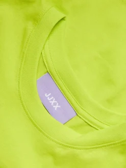 JJXX : Slim Sleeveless Crop Tee - Lime