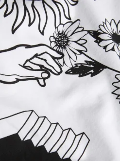 JJXX : Sun & Hearts Loose SS Tee