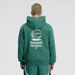 New Balance : Hoops Fleece Hoodie