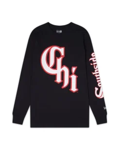 New Era : Chicago White Sox Retro L/S Tee