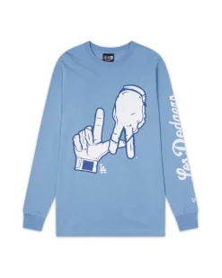 New Era : LA Dodgers Retro L/S Tee