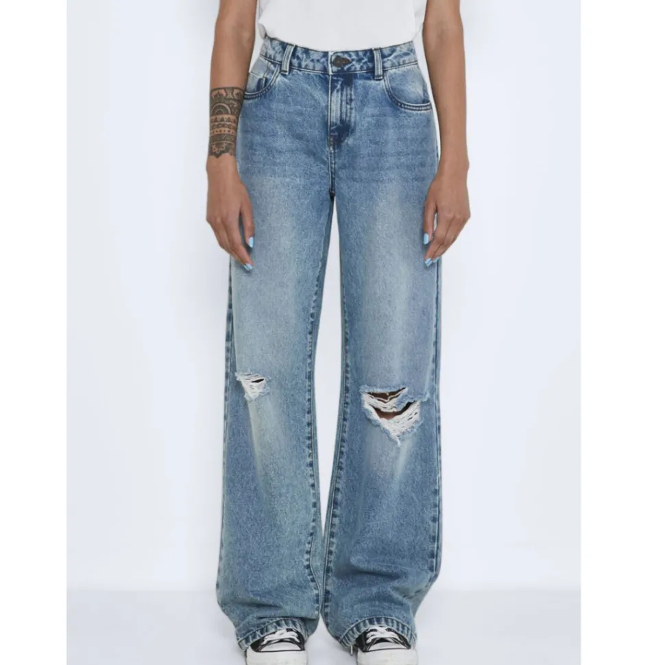 Noisy May : Amanda Mid Waist Denim