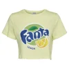 Noisy May : Fran S/S Cropped Soft Drink T-Shirt