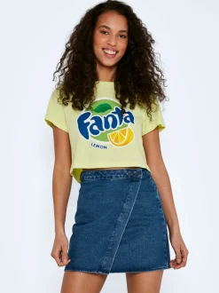 Noisy May : Fran S/S Cropped Soft Drink T-Shirt