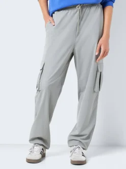 Noisy May : HighWaist Woven Cargo Pants