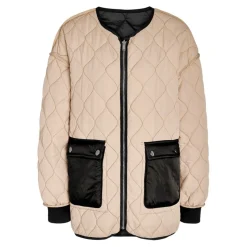 Noisy May: 2 in 1 Quilted Jacket