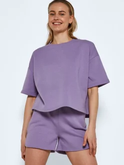 Noisy May : NMKaren S/S Unbrushed Sweat Top