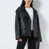 Noisy May : Oversize PU Biker Jacket
