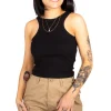 Noisy May : Ribella Ribbed Sleeveless Top