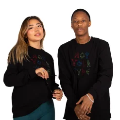 Not Your Type : Everybody Long Sleeve T-Shirt-Black