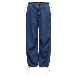 Only : Denim Parachute Pants