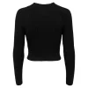Only : Ella L/S Cropped Pullover Knit