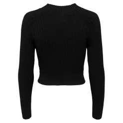 Only : Ella L/S Cropped Pullover Knit