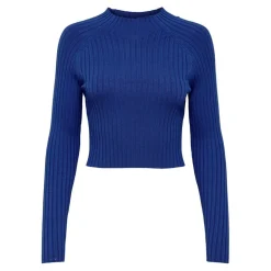 Only : Ella L/S Cropped Pullover Knit