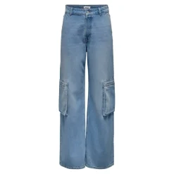 Only : Highwaisted Cargo Denim
